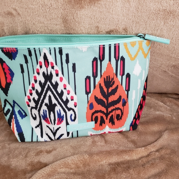 Vera Bradley Lighten up Travel Cosmetic Makeup Bag